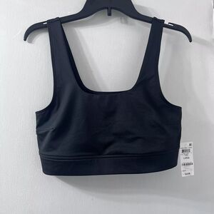 Jenni Intimates Women's Square-Neck Bralette, Black, Size Medium NWT